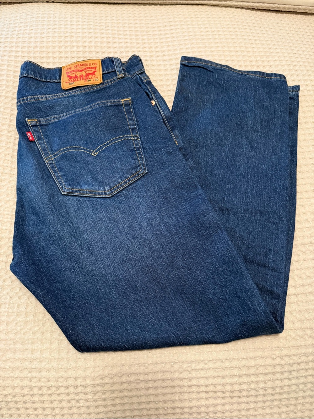 Levi's Men's Indigo Straight-Leg Jeans